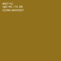#92711C - Corn Harvest Color Image
